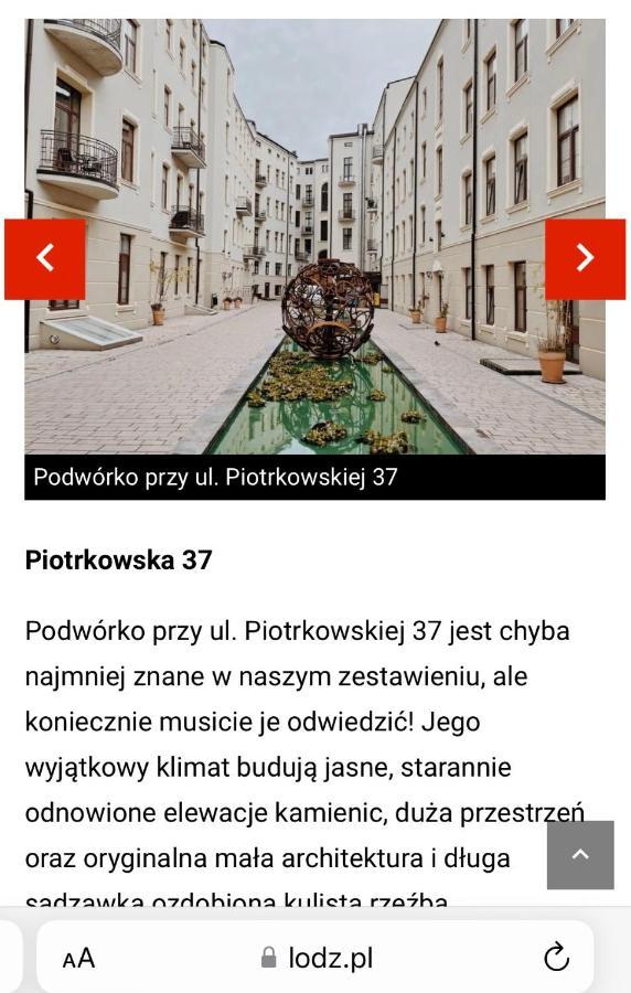 Sweet Dreams Piotrkowska Apartment วูดช์ ภายนอก รูปภาพ